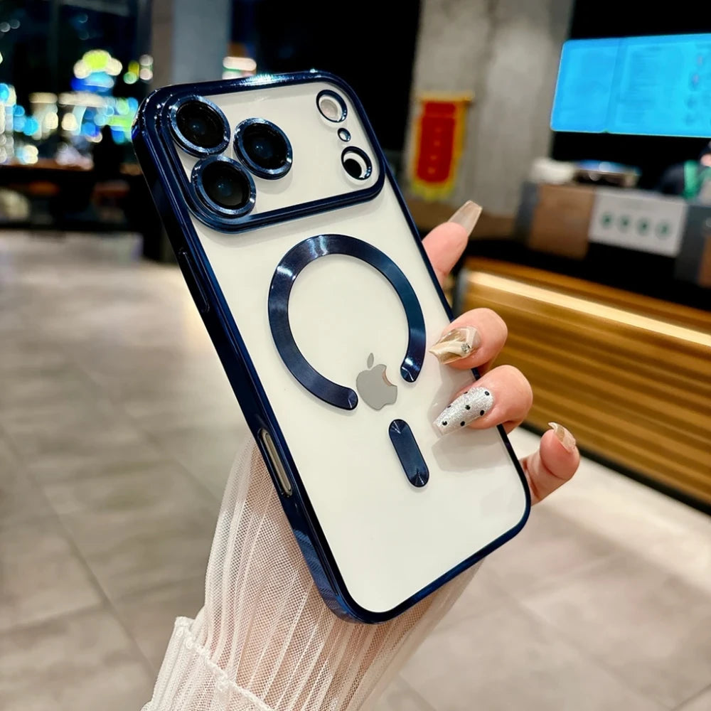 Magnetic Plating Phone Case
