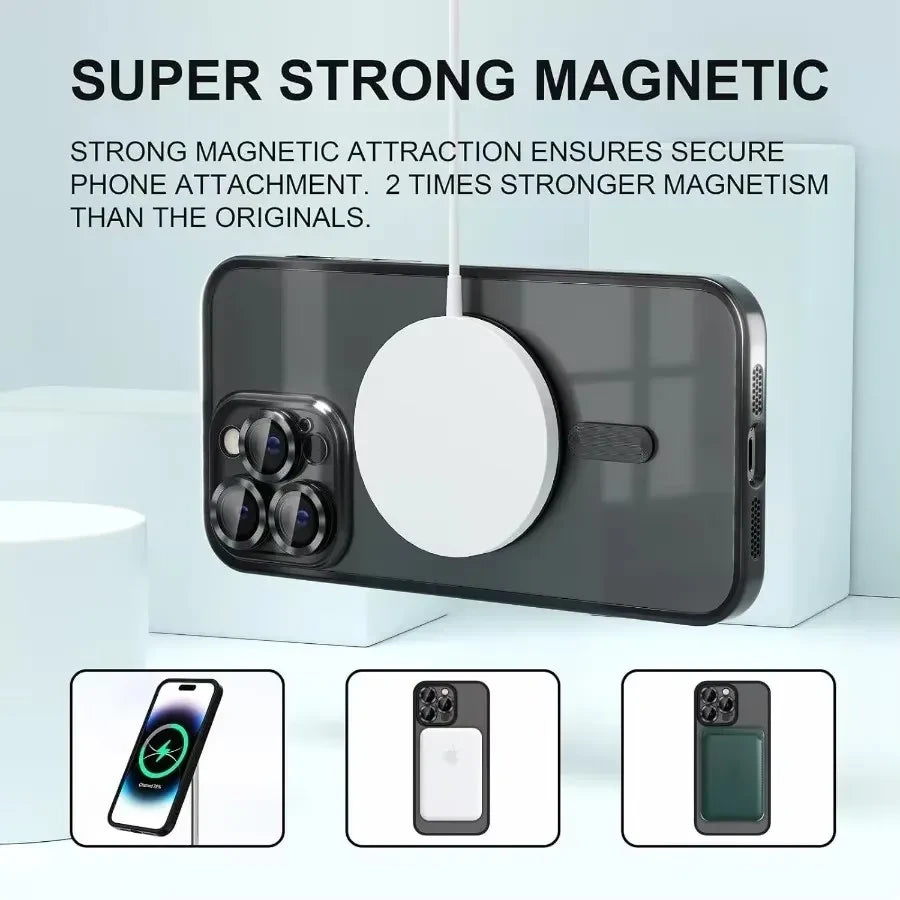 Magnetic Plating Phone Case