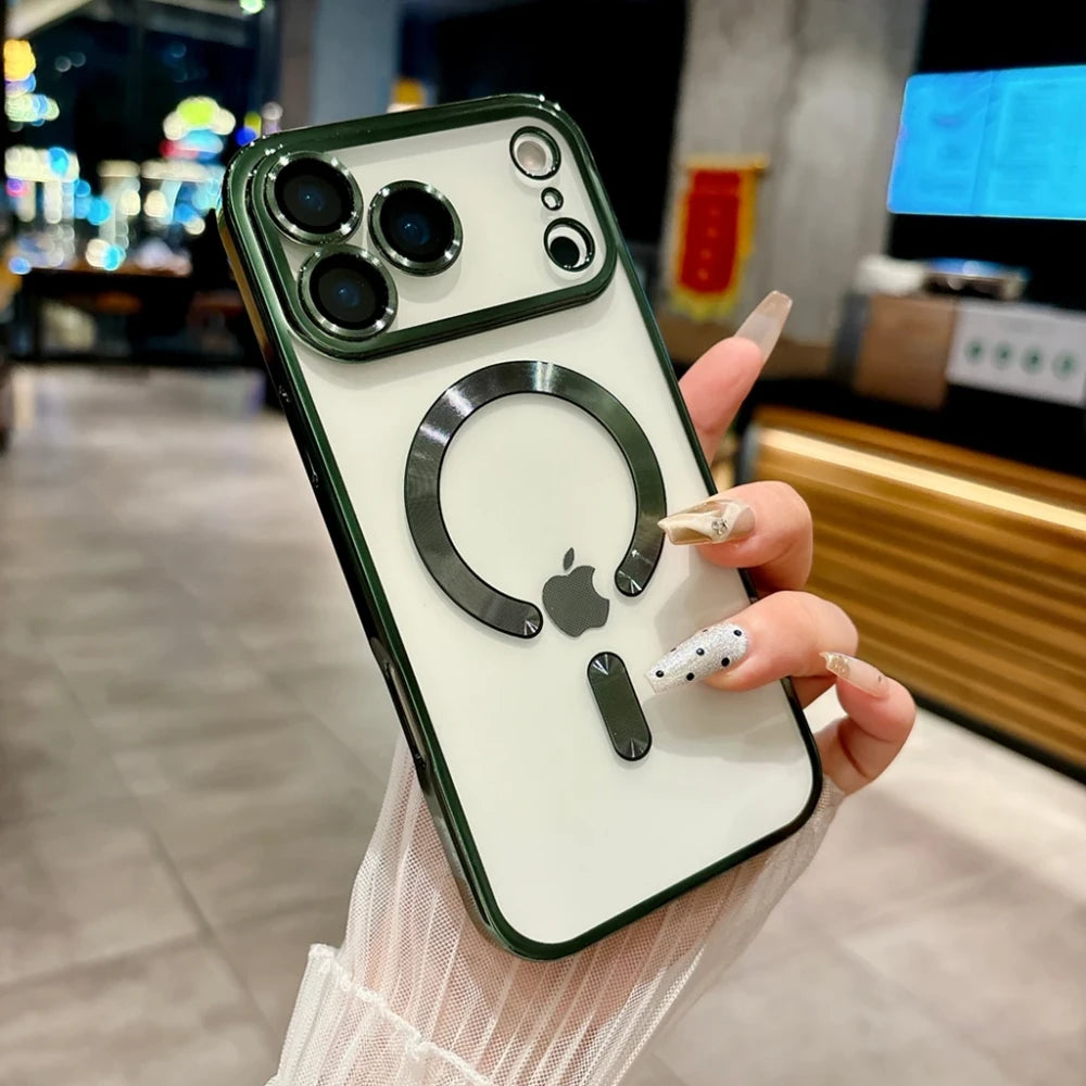 Magnetic Plating Phone Case