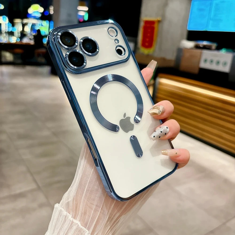 Magnetic Plating Phone Case