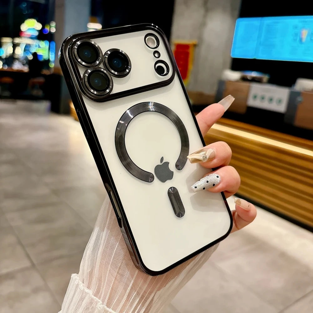 Magnetic Plating Phone Case