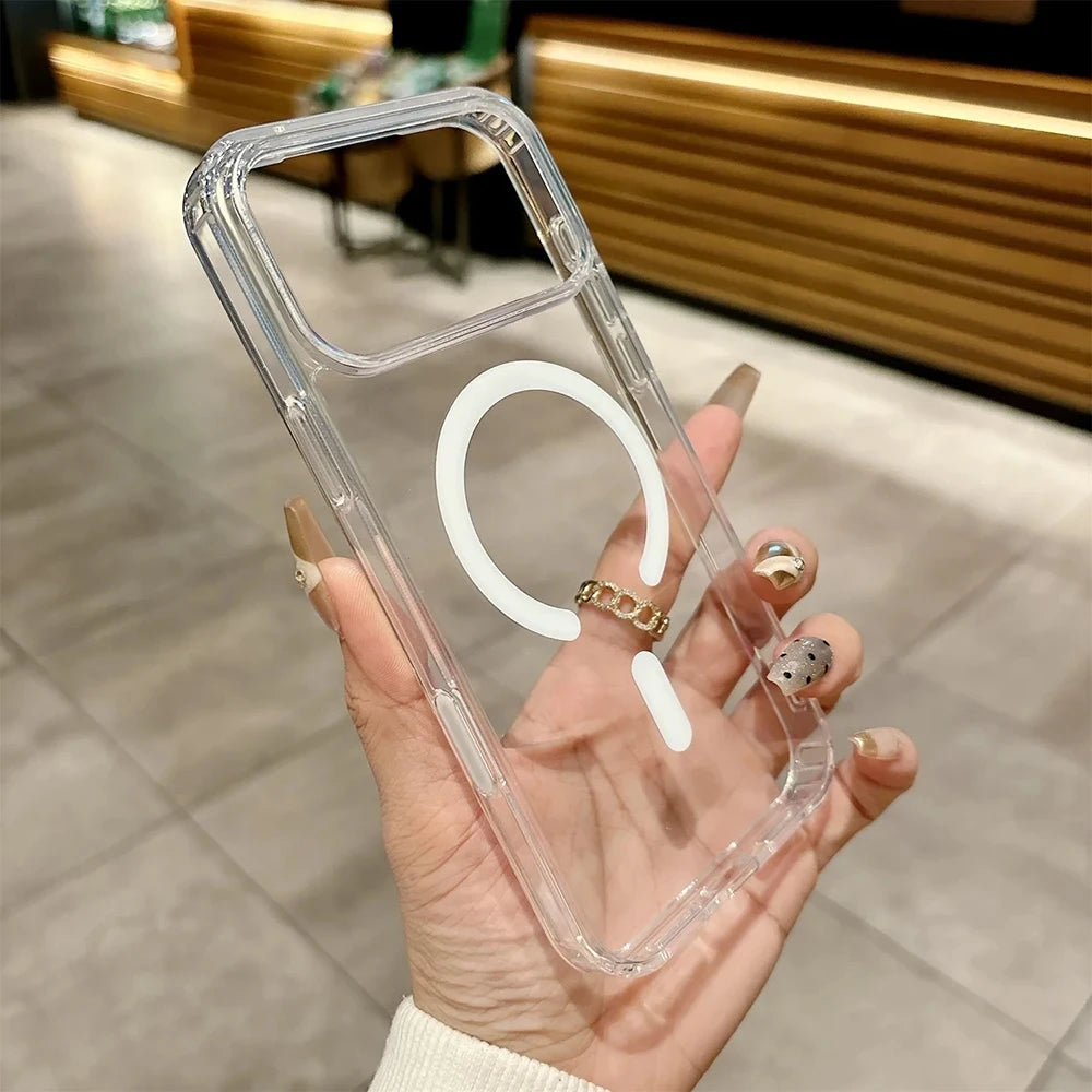 Magnetic Clear Phone Case