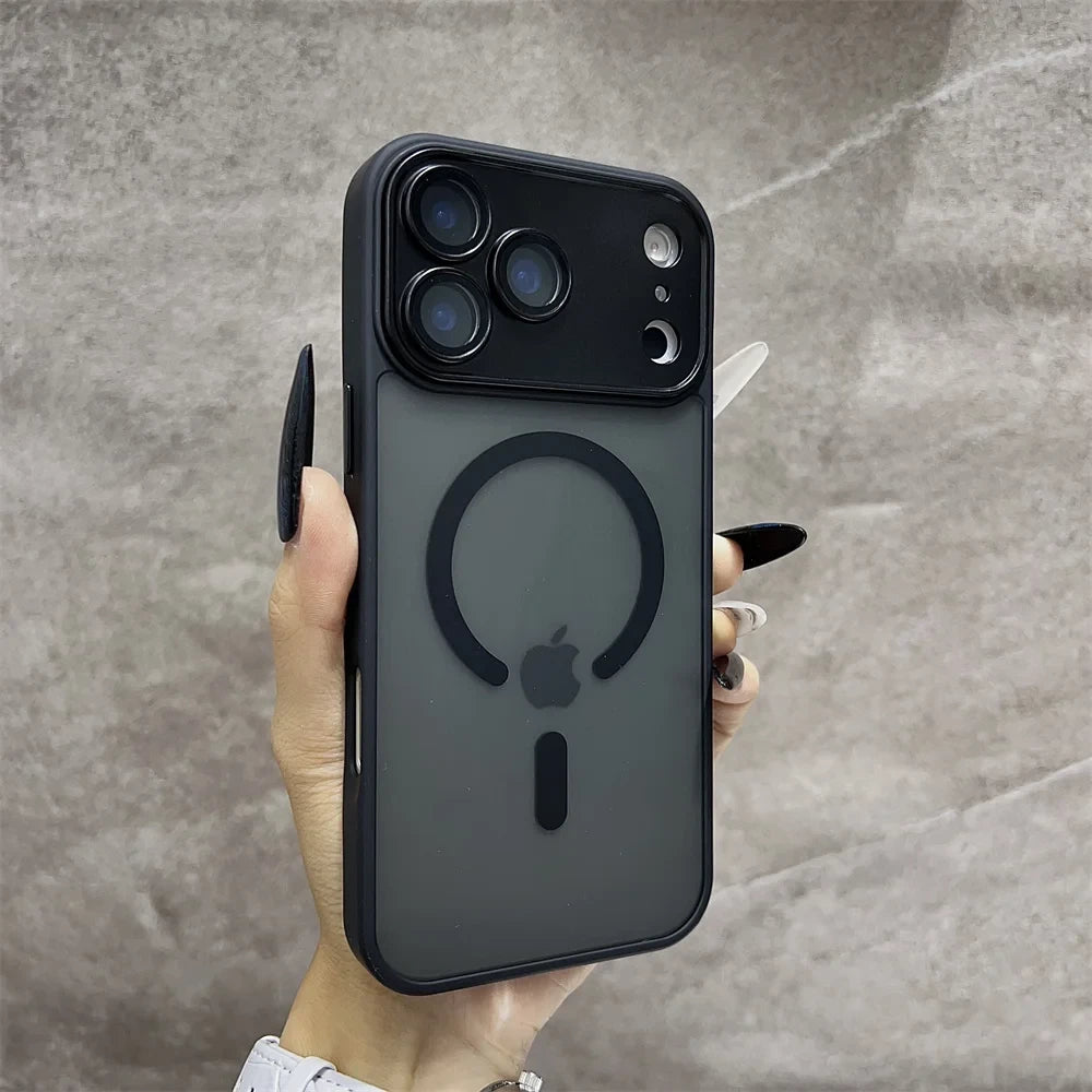 Magnetic Matte Translucent Phone Case