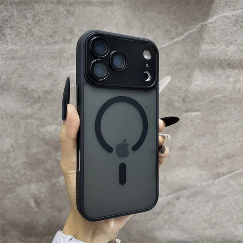 Magnetic Matte Translucent Phone Case