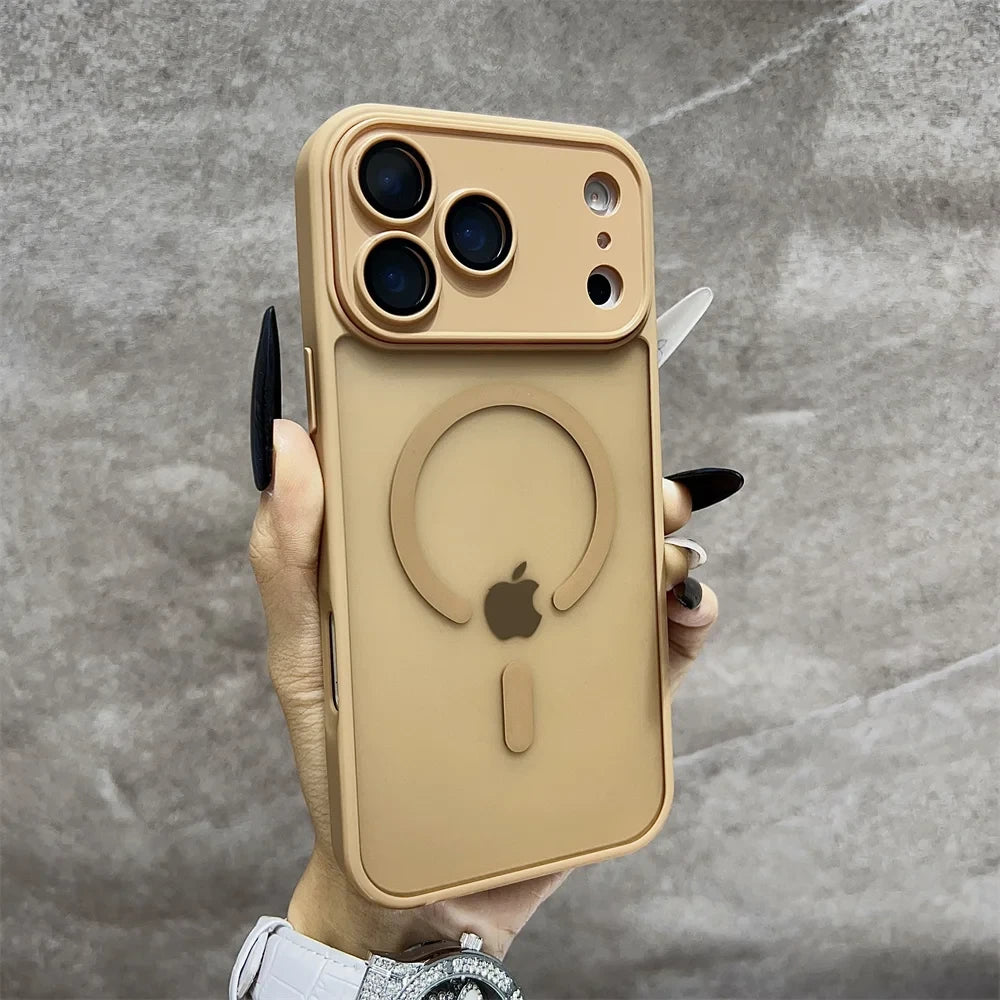 Magnetic Matte Translucent Phone Case