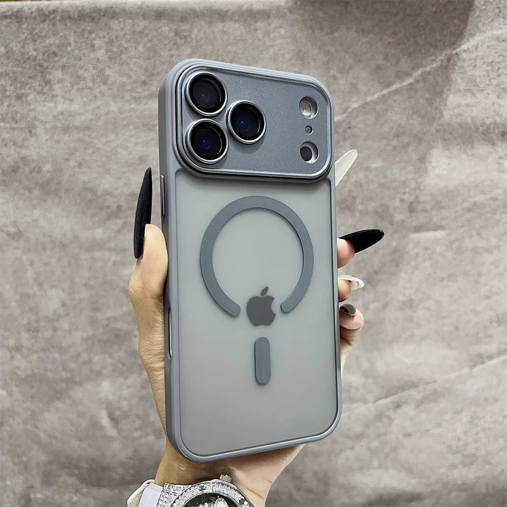 Magnetic Matte Translucent Phone Case