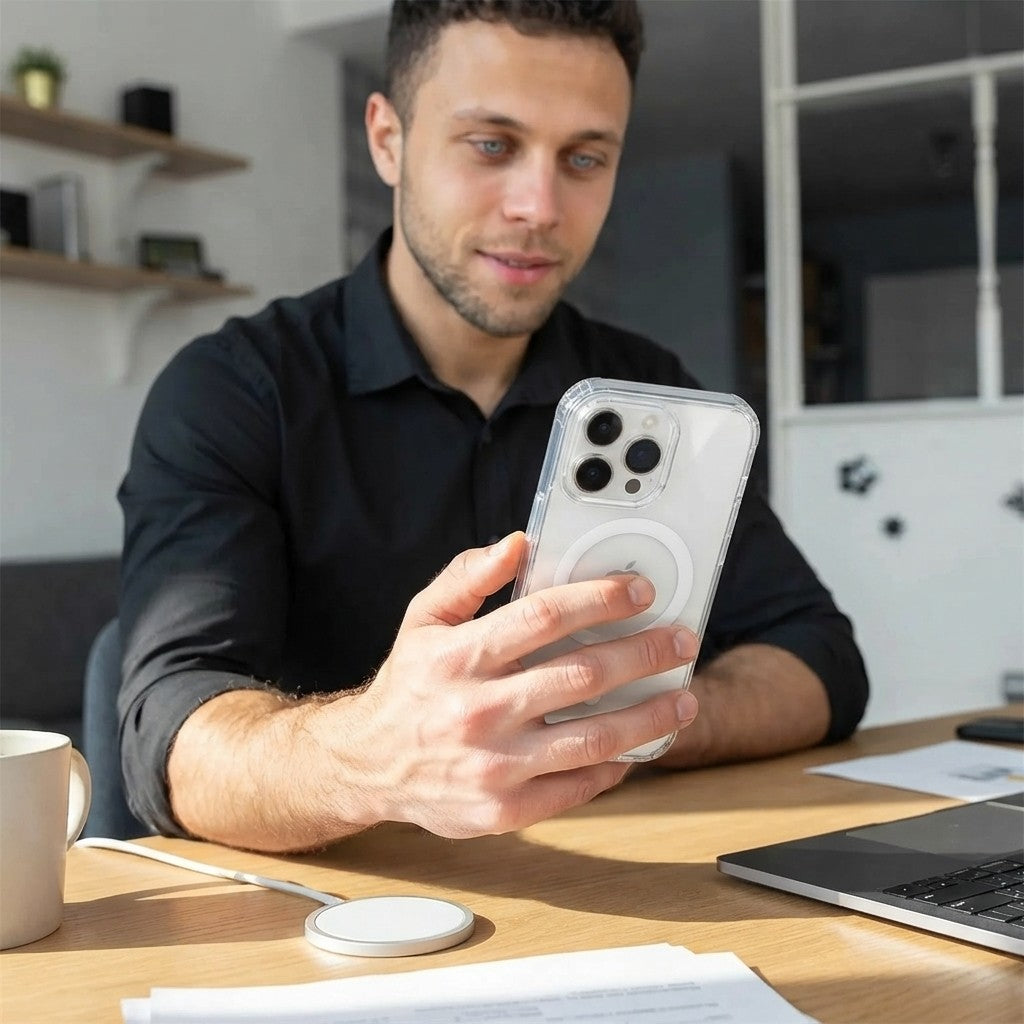 Magnetic Clear Phone Case